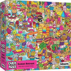 Gibsons Sweet Retreat, White Logo Jigsaw Puzzle (1000 Pieces)