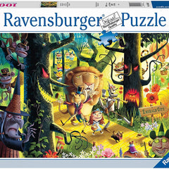 Ravensburger Lions Tigers and Bears Oh My! (Wizard of Oz) Jigsaw Puzzle (1000 Pieces)