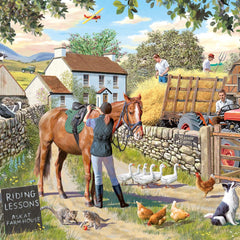 Otter House Manor Farm Jigsaw Puzzle (500 Pieces)