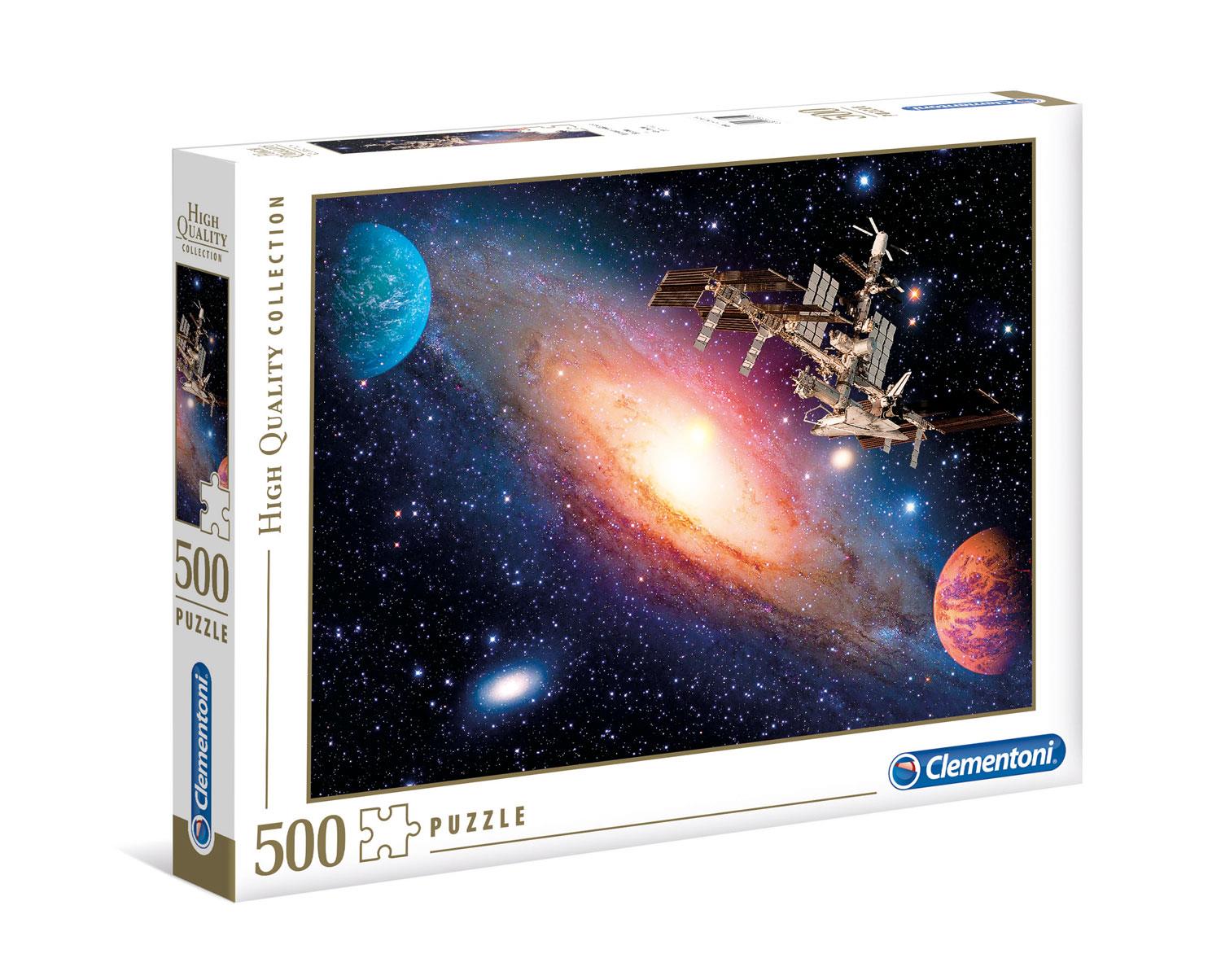 Clementoni International Space Station High Quality Jigsaw Puzzle (500 Pieces) - DAMAGED
