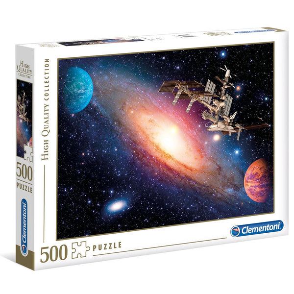 Clementoni International Space Station High Quality Jigsaw Puzzle (500 Pieces) - DAMAGED