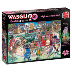 Wasgij Destiny 21 Highway Hold Up! Jigsaw Puzzle (1000 pieces)