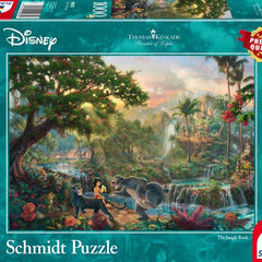 Schmidt Kinkade: Disney The Jungle Book Jigsaw Puzzle (1000 pieces)