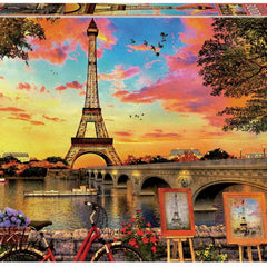 Educa Sunset in Paris Jigsaw Puzzle (3000 Pieces)