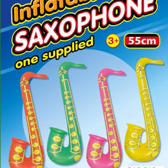 12 Inflatable Saxophones 55cm