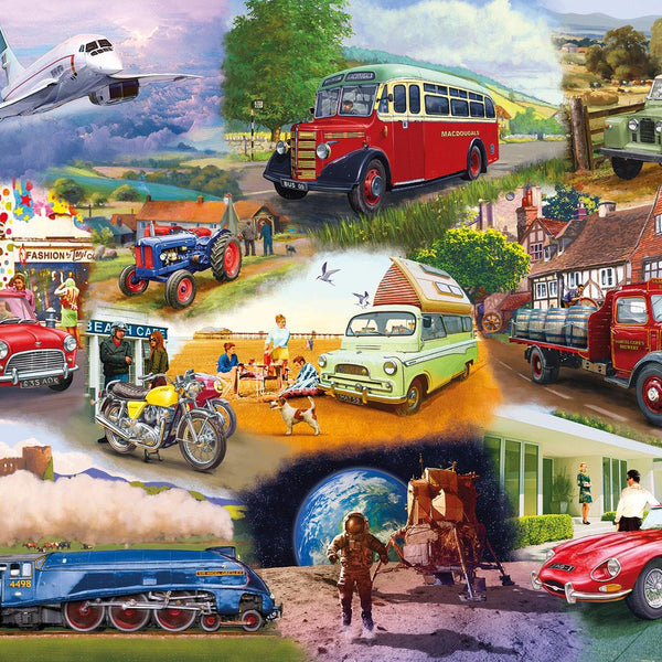 Gibsons Iconic Engines Jigsaw Puzzle (1000 Pieces)