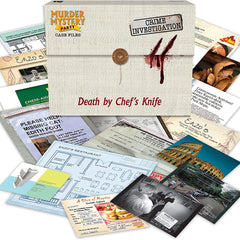 Death by Chef's Knife, Murder Mystery Case File Party Game