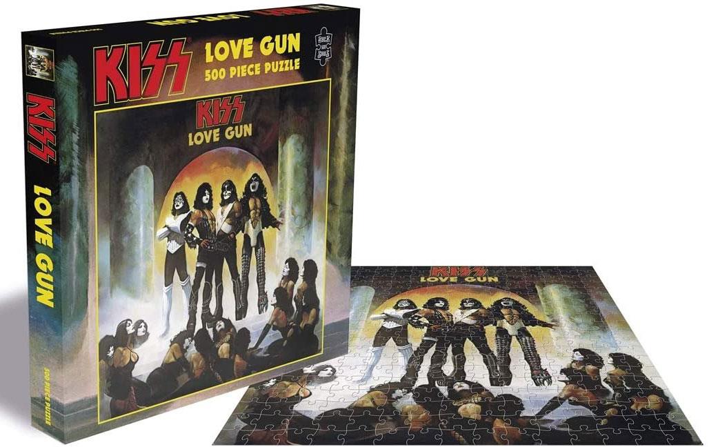 Kiss Love Gun Jigsaw Puzzle (500 Pieces)