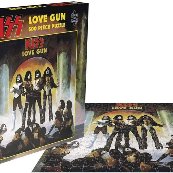 Kiss Love Gun Jigsaw Puzzle (500 Pieces)