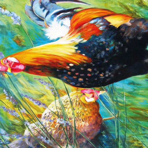 Cock & Hen, Gill Erskine-Hill Jigsaw Puzzle (1000 Pieces)