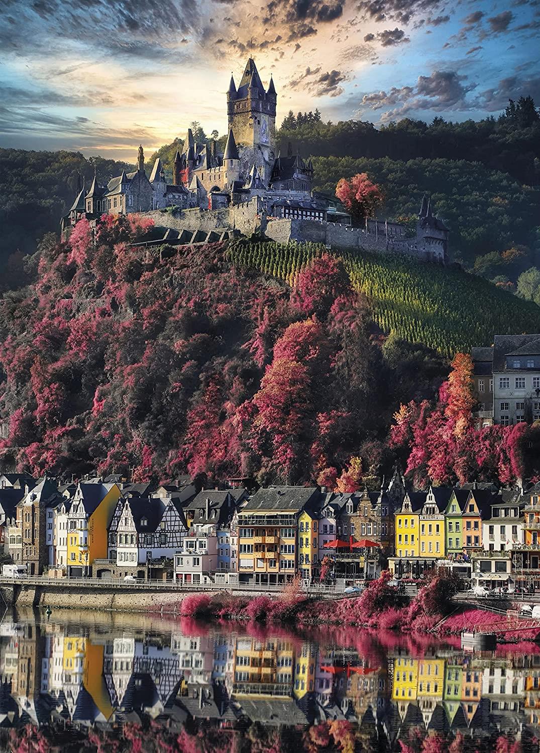 Clementoni  Cochem Castle High Quality Jigsaw Puzzle (1000 Pieces)