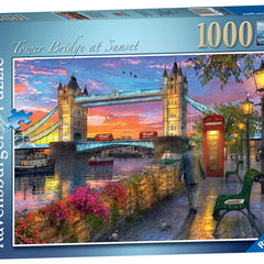 Ravensburger London Tower Bridge at Sunset Jigsaw Puzzle (1000 Pieces)