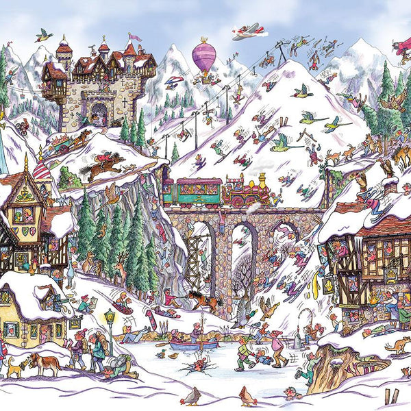 Off Piste Palaver - Armand Foster Jigsaw Puzzle (1000 Pieces)