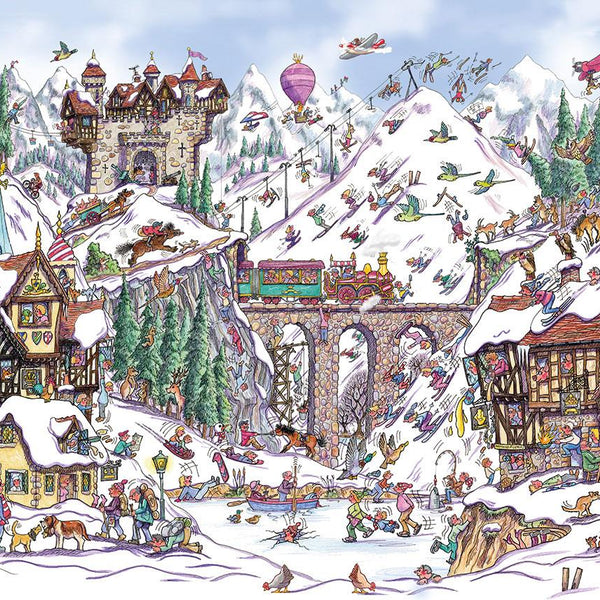 Off Piste Palaver - Armand Foster Jigsaw Puzzle (1000 Pieces)