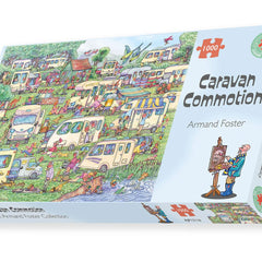 Caravan Commotion - Armand Foster Jigsaw Puzzle (1000 Pieces)