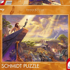 Schmidt Thomas Kinkade Disney The Lion King Jigsaw Puzzle (1000 Pieces)