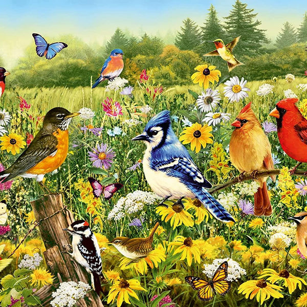 Ravensburger Birds in the Meadow Jigsaw Puzzle (500 Pieces)