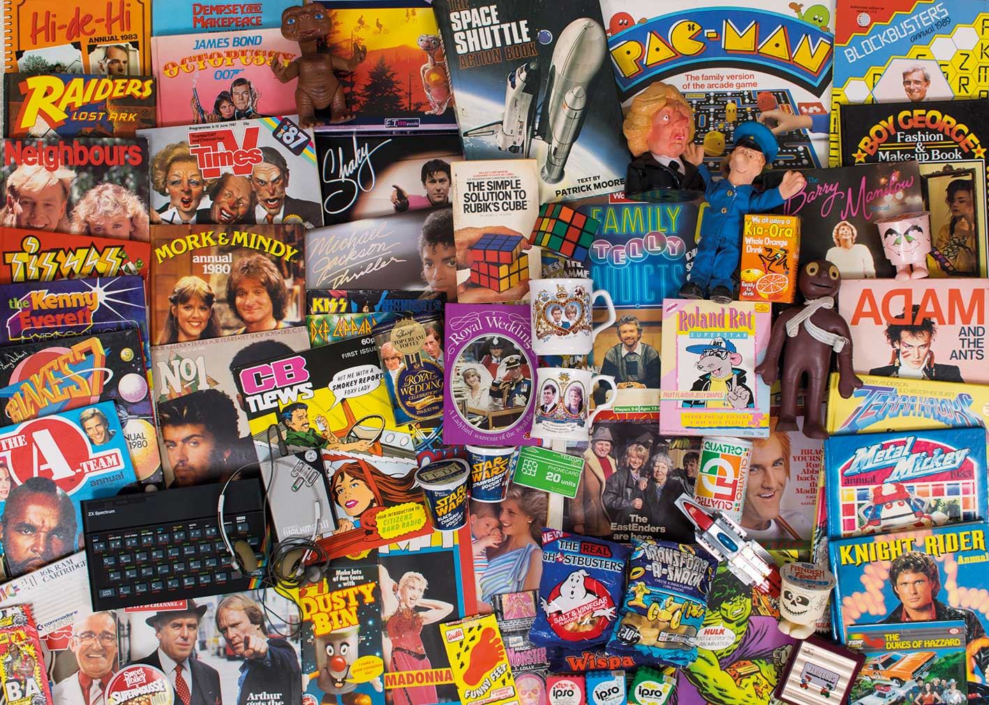 Gibsons Spirit Of the 80's Jigsaw Puzzle (1000 pieces)