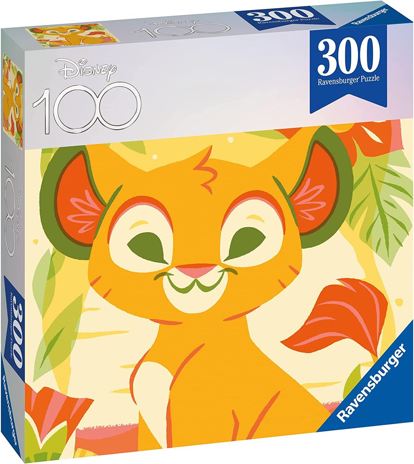 Ravensburger Disney 100th Anniversary The Lion King Simba Jigsaw Puzzle (300 Pieces)