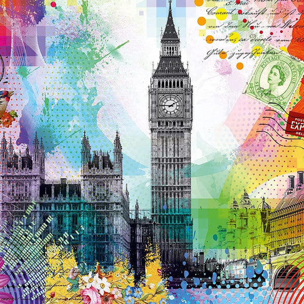 Ravensburger London Postcard Jigsaw Puzzle (500 Pieces)