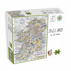 Map Of Ireland - Tim Bulmer Jigsaw Puzzle (1000 Pieces)