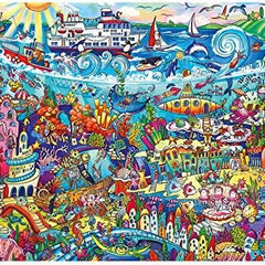 Heye Triangular Magic Sea, Berman Jigsaw Puzzle (1000 Pieces)