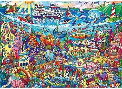 Heye Triangular Magic Sea, Berman Jigsaw Puzzle (1000 Pieces)