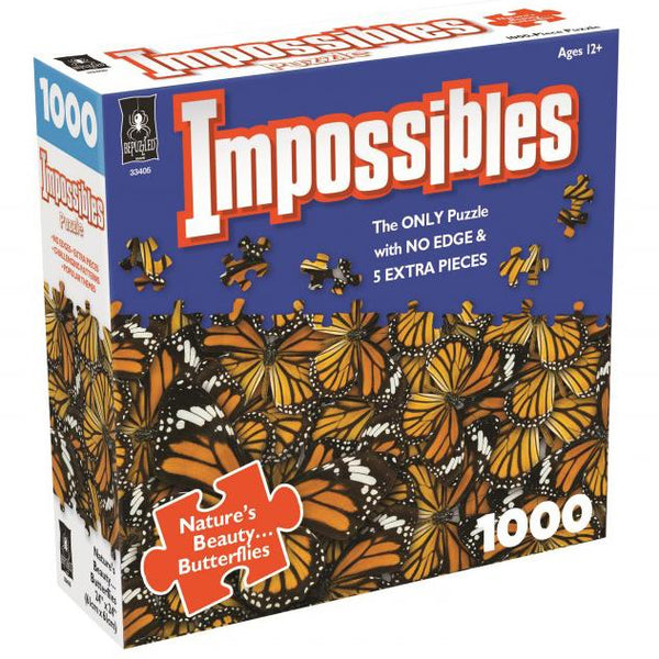 Impossibles Butterflies Jigsaw Puzzle (1000 Pieces)
