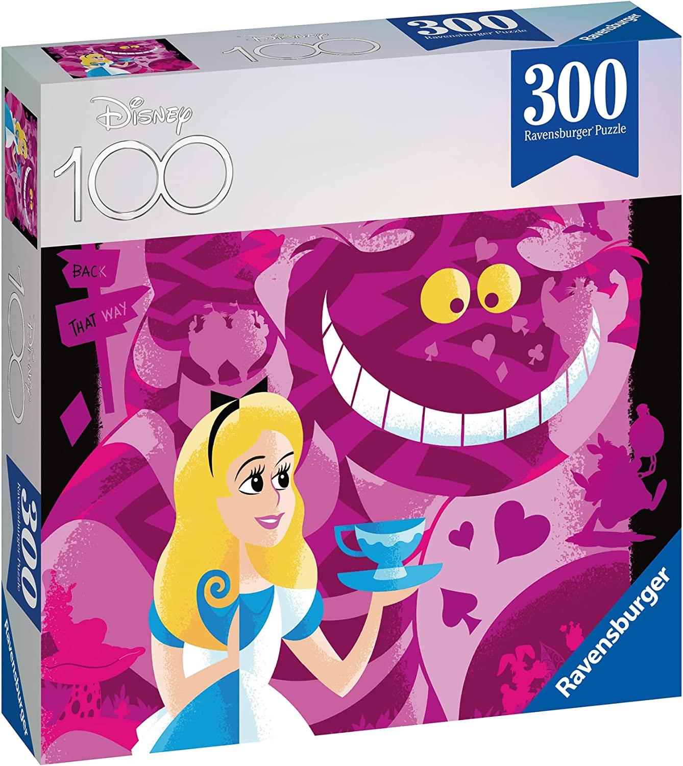Ravensburger Disney 100th Anniversary Alice in Wonderland Jigsaw Puzzle (300 Pieces)