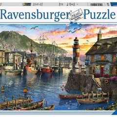 Ravensburger Sunrise at the Port Jigsaw Puzzle (500 Pieces)