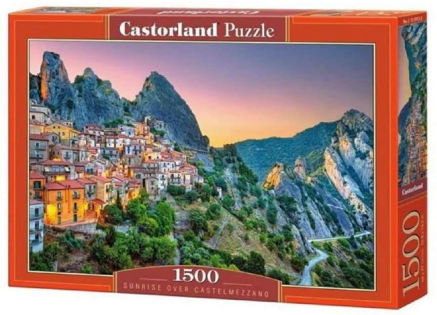 Castorland Sunrise over Castelmezzano Jigsaw Puzzle (1500 Pieces)