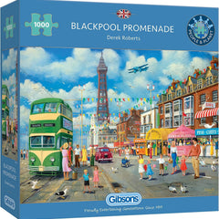 Gibsons Blackpool Promenade Jigsaw Puzzle (1000 Pieces)