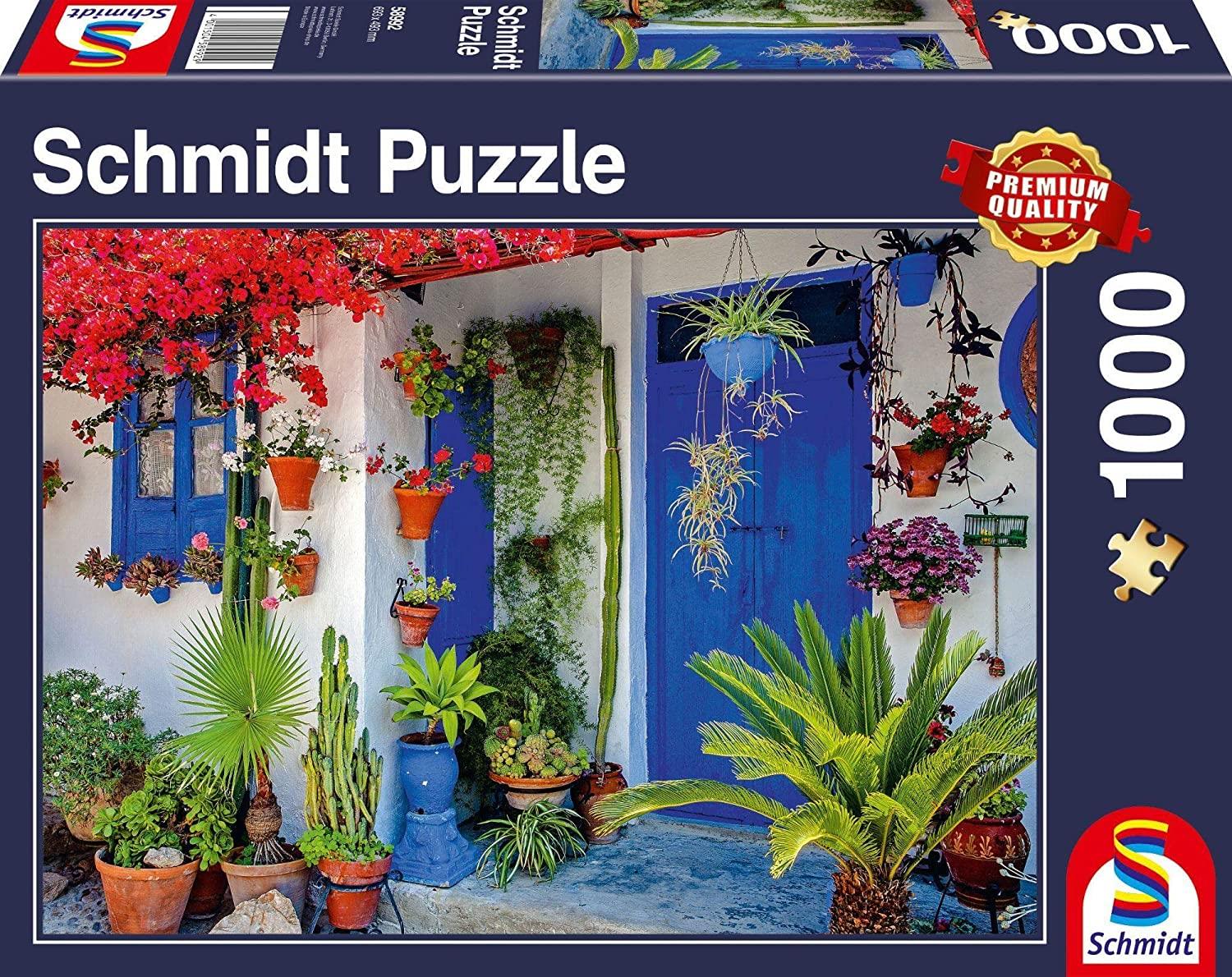 Schmidt Mediterranean Door Jigsaw Puzzle (1000 Pieces)