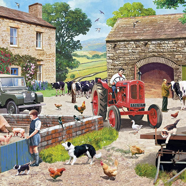 Gibsons Life on the Farm Jigsaw Puzzle (1000 Pieces)