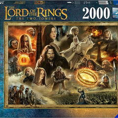 Ravensburger Lord of the Rings, The Two Towers Jigsaw Puzzle (2000 Puzzles)