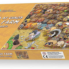Christmas Chaos at Turkey Farm Jigsaw Puzzle (500 Pieces) - Chaos no.3