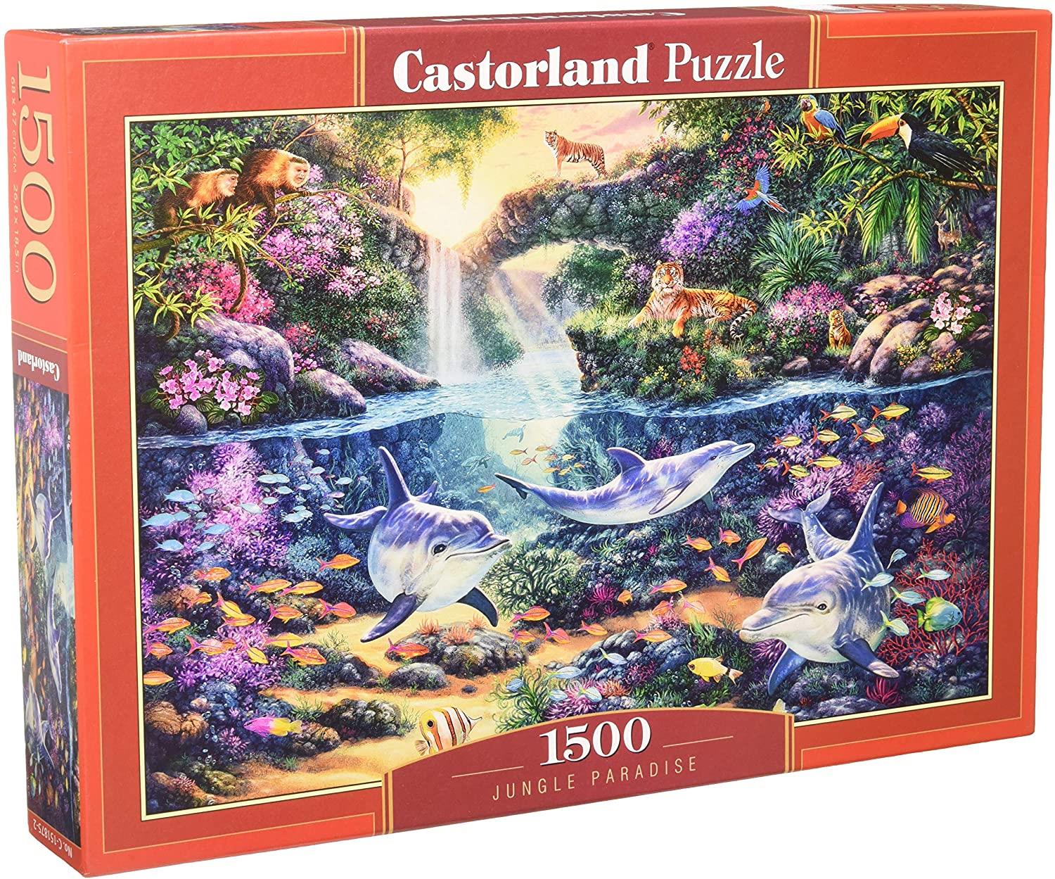 Castorland Jungle Paradise Jigsaw Puzzle (1500 Pieces)