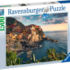 Ravensburger View Of Cinque Terre, Italy Jigsaw Puzzle (1500 Pieces)