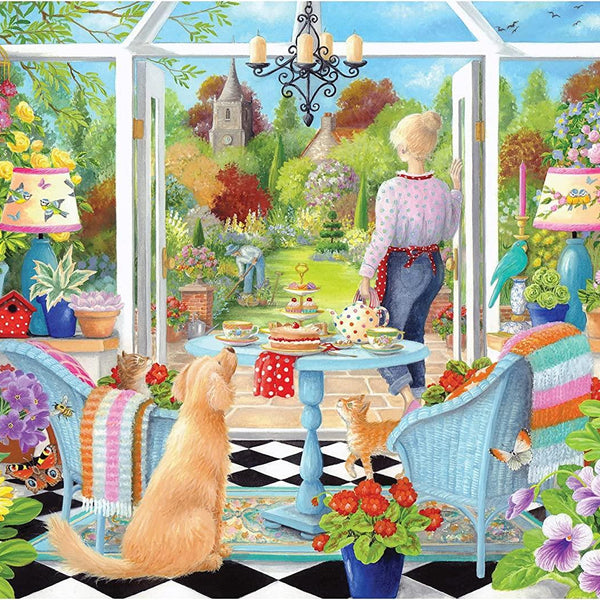 Gibsons Summer Reflections Jigsaw Puzzle (100 XXL Extra Large Pieces)