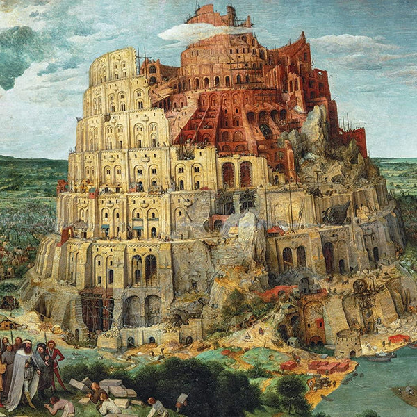 Clementoni Museum Bruegel The Tower Of Babel Jigsaw Puzzle (1500 Pieces)