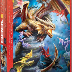 Eurographics Dragon Clan Jigsaw Puzzle (1000 Pieces)