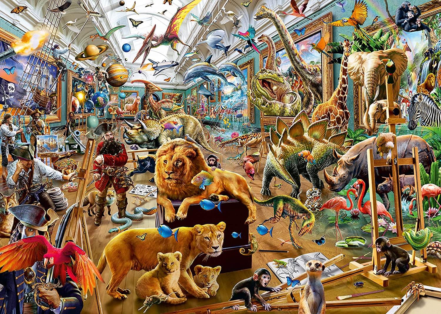 Ravensburger Chaos in the Gallery Jigsaw Puzzle (1000 Pieces)