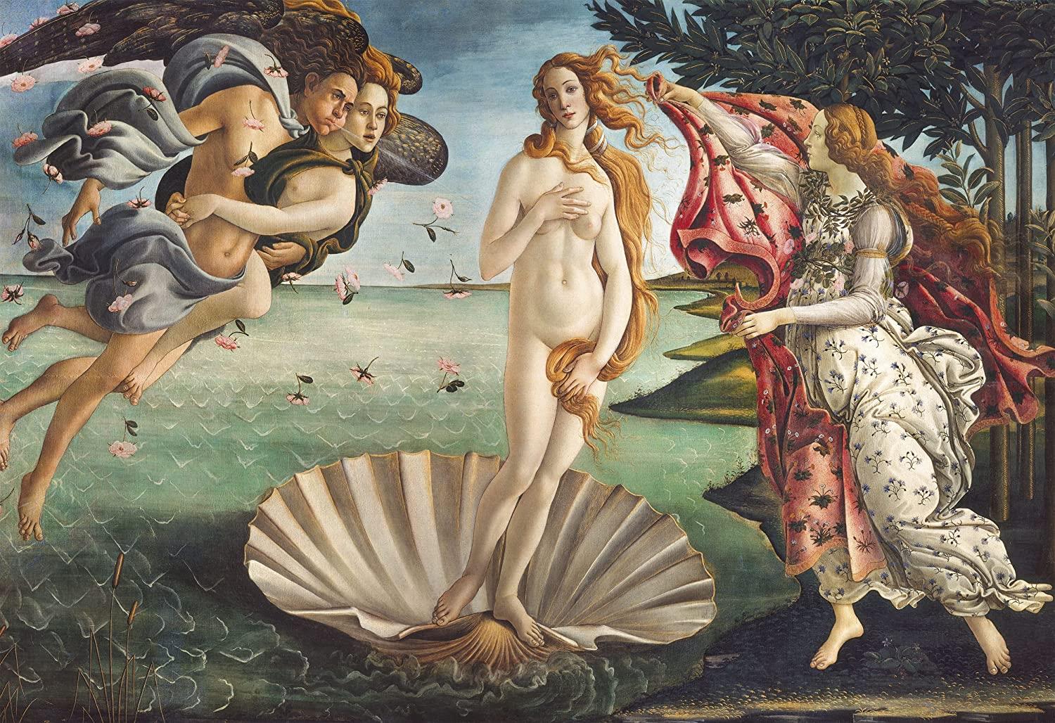 Clementoni Museum Botticelli Birth Of Venus Jigsaw Puzzle (2000 Pieces)