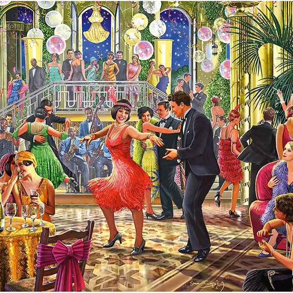 Falcon Deluxe Dancing the Night Away Jigsaw Puzzle (500 Pieces)