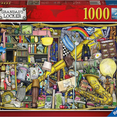 Ravensburger Grandad's Locker, Colin Thompson Jigsaw Puzzle (1000 Pieces)