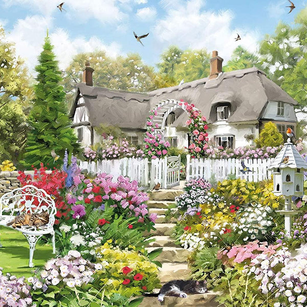 Otter House Country Cottage Jigsaw Puzzle (1000 Pieces)