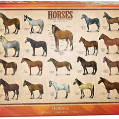 Eurographics Horses Jigsaw Puzzle (1000 Pieces)