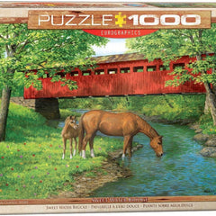 Eurographics Sweet Water Bridge Jigsaw Puzzle (1000 Pieces)