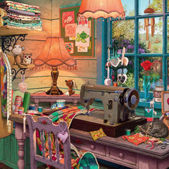 Ravensburger My Haven No 4, The Sewing Shed Jigsaw Puzzle (1000 Pieces)