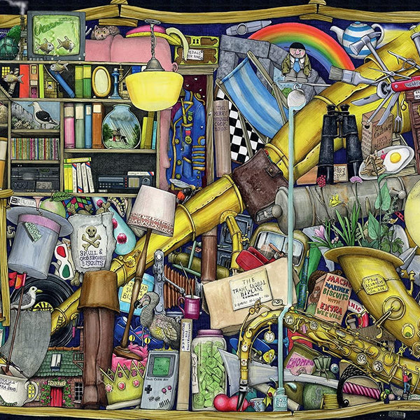 Ravensburger Grandad's Locker, Colin Thompson Jigsaw Puzzle (1000 Pieces)